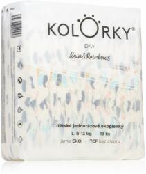 Kolorky Day Rain&Rainbow L 8-13 kg 19 buc