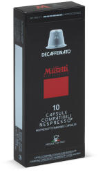 Musetti Decaffeinated koffeinmentes kapszula/ Nespresso kompatibilis/ 10db/ díszdoboz