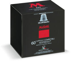 Musetti Decaffeinated koffeinmentes kapszula/ Nespresso kompatibilis/ 60db/ díszdoboz