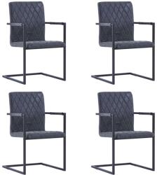 vidaXL 4 buc negru 278632