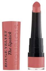 Bourjois Rouge Velvet The Lipstick ruj de buze 2, 4 g pentru femei 02 Flaming´rose