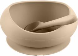 Zopa Silicone Tableware Set etetőszett Sand Beige