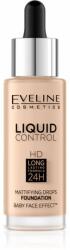 Eveline Cosmetics Liquid Control folyékony make-up pipettával árnyalat 040 Warm Beige 32 ml