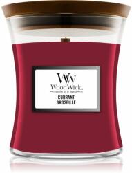 WoodWick Currant lumânare parfumată cu fitil din lemn 275 g