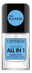 Catrice Natural All In 1 Hardening Base & Top Coat körömerősítő hatású alap- és fedőlakk 10.5 ml