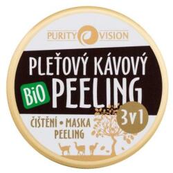 PURITY VISION Coffee Bio Skin Peeling 3in1 bőrmegújító és tisztító arcradír 70 ml uniszex