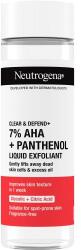 Neutrogena Clear & Defend+ Liquid Exfoliant folyékony hámlasztó aha-savakkal és panthenollal 125 ml uniszex