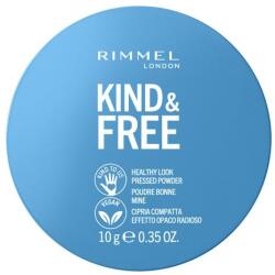 Rimmel London Kind & Free Healthy Look Pressed Powder Púder 10 g árnyék 01 Translucent