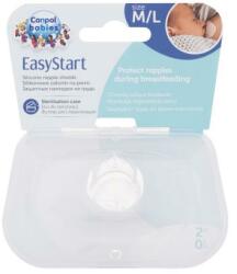 Canpol babies Easy Start Silicone Nipple Shields M/L szilikonos mellbimbóvédő szoptatáshoz 2 db