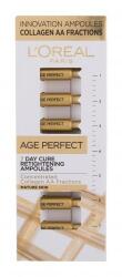 L'Oréal Age Perfect 7 Day Cure Retightening Ampoules bőrfeszesítő arcszérum érett bőrre 7x1 ml nőknek