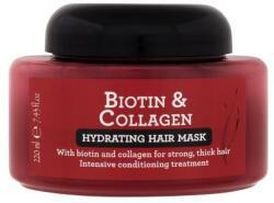 Xpel Marketing Biotin & Collagen Hydrating Hair Mask hidratáló és hajerősítő pakolás 220 ml nőknek