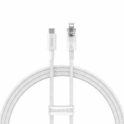 Baseus Cablu Date/Incarcare Baseus USB-C - Lightning Explorer 20W 1m Alb