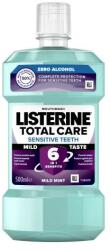 LISTERINE Total Care Sensitive Teeth Mild Taste Mouthwash 6 in 1 500 ml alkoholmentes szájvíz érzékeny fogakra