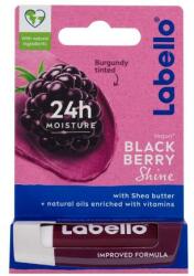 Labello Blackberry Shine 24h Moisture Lip Balm enyhén színezett ajakbalzsam 4.8 g
