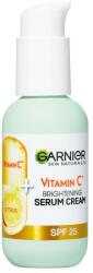 Garnier Skin Naturals Vitamin C Brightening Serum Cream SPF25 bőrélénkítő krémes szérum 50 ml nőknek