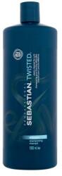 Sebastian Professional Twisted Shampoo 1000 ml sampon hullámos és göndör hajra nőknek