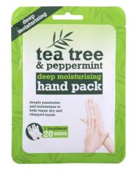 Xpel Tea Tree Tea Tree & Peppermint Deep Moisturising Hand Pack hidratáló kesztyű 1 pár