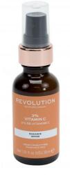 Revolution Beauty Vitamin C 3% Radiance Serum bőrélénkítő és bőrkisimító regeneráló szérum 30 ml nőknek