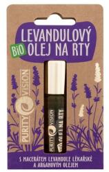 PURITY VISION Lavender Bio Lip Oil bőrvédő tápláló ajakolaj 10 ml