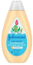 Johnson's Kids Pure Protect 2-in-1 Bath & Wash bőrvédő tusfürdő 500 ml gyermekeknek