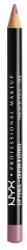 NYX Professional Makeup Slim Lip Pencil hosszan tartó krémes szájkontúrceruza árnyék 834 Prune