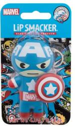 Lip Smacker Marvel Captain America Red, White & Blue-Berry gyümölcsízű ajakbalzsam 4 g