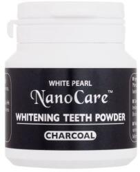 White Pearl NanoCare Whitening Teeth Powder fehérítő fogkrém aktív szénnel 30 g