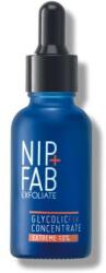 Nip + Fab Exfoliate Glycolic Fix Concentrate Extreme 10% bőrmegújító éjszakai arcszérum 30 ml nőknek