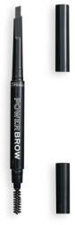 Revolution Relove Power Brow automata kefés szemöldökceruza 0.3 g árnyék Granite