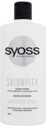 Syoss SalonPlex Conditioner 440 ml sampon vegykezelt és mechanikusan igénybe vett hajra nőknek