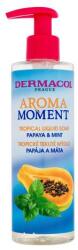 Dermacol Aroma Moment Papaya & Mint Tropical Liquid Soap 250 ml frissítő folyékony szappan kézre uniszex