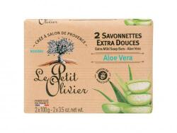 Le Petit Olivier Aloe Vera Extra Mild Soap természetes szilárd szappan 200 g nőknek