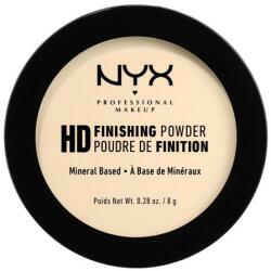 NYX Professional Makeup High Definition Finishing Powder ásványi púder 8 g árnyék 02 Banana