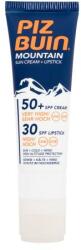 PIZ BUIN Mountain Sun Cream + Lipstick SPF50+ fényvédő hidratálókrém ajakbalzsammal 22.3 ml uniszex