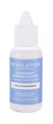 Revolution Beauty Overnight Blemish Lotion Zinc & Niacinamide éjszakai arcápoló bőr alatti pattanások helyi kezelésére 30 ml