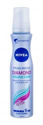 Nivea Diamond Volume Care extra erős tartású hajhab 150 ml nőknek