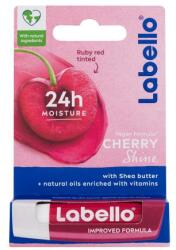 Labello Cherry Shine 24h Moisture Lip Balm enyhén színes hidratáló ajakbalzsam 4.8 g