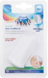 Canpol babies Baby Toothbrush szilikonos masszázsmarkolatú fogkefe