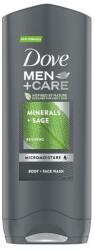 Dove Men + Care Minerals + Sage 2 az 1-ben tusfürdő arcra és testre 250 ml férfiaknak