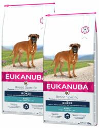 EUKANUBA Breeds Specific hrana uscata pentru cainii adulti rasa boxer 24 kg (2 x 12 kg)