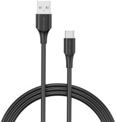 Vention USB 2.0 to USB-C cable Vention CTHBC 3A, 0, 25m black (CTHBC) - scom