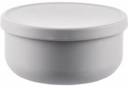 Zopa Silicone Bowl with Lid szilikon tálka kupakkal Dove Grey