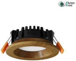 APLED Corp de iluminat LED încastrat RONDO LED/3W/230V 3000K d. 9 cm lemn masiv stejar APLED (AP0172)