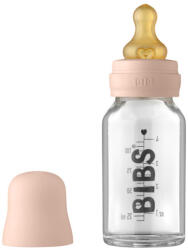 BIBS - Set complet biberon din sticla anticolici, 110 ml, Blush (5013244)