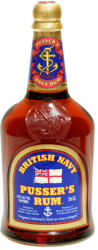 Pusser's Gunpowder Proof British Navy rum (0, 7L / 54, 5%)