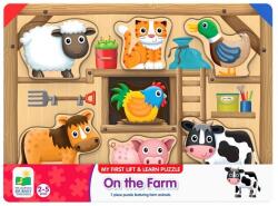 The Learning Journey Puzzle sa invatam animalele de la ferma, The learning journey ATLJ285251 Puzzle