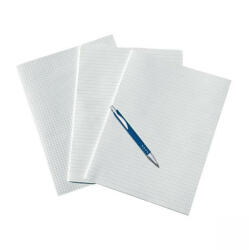 Bluering Rovatolt papír A3, 20ív/csomag, A4, méretre hajtva Bluering® kockás - toptoner