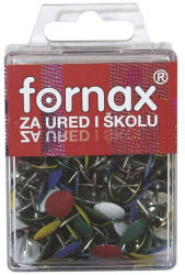 Fornax Rajzszeg BC-22 színes műanyag dobozban Fornax