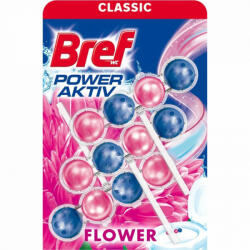Bref WC illatosító golyós 3 x 50 g Bref Power Aktiv Flower Blossom