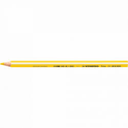 STABILO Színes ceruza vastag háromszögletű STABILO TRIO 203/205 sárga